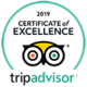 TripAdvisor 2019 Certificate of Excellence Award Hotel